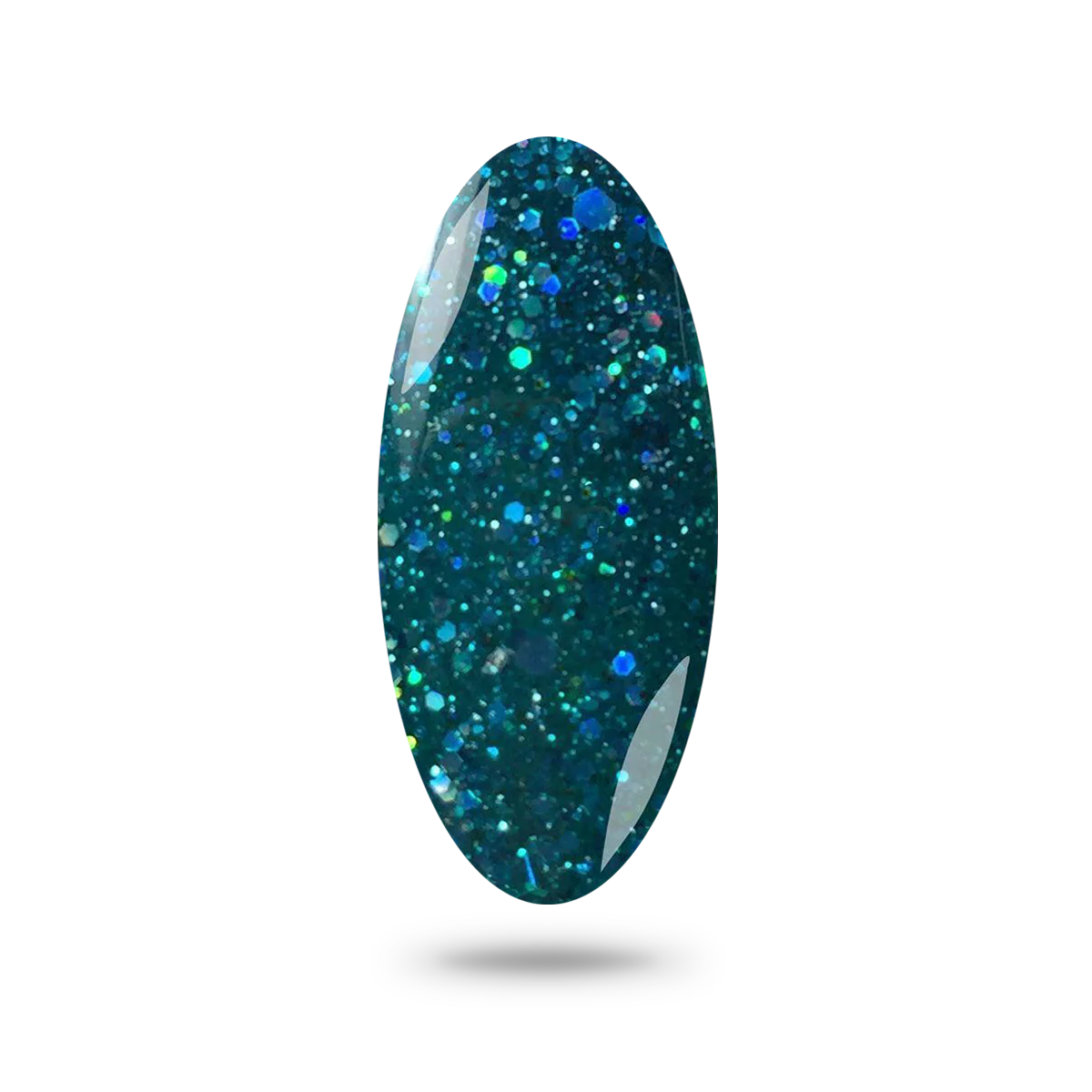 NYK1 Diamond Emerald Gel Nail Polish - Image 3