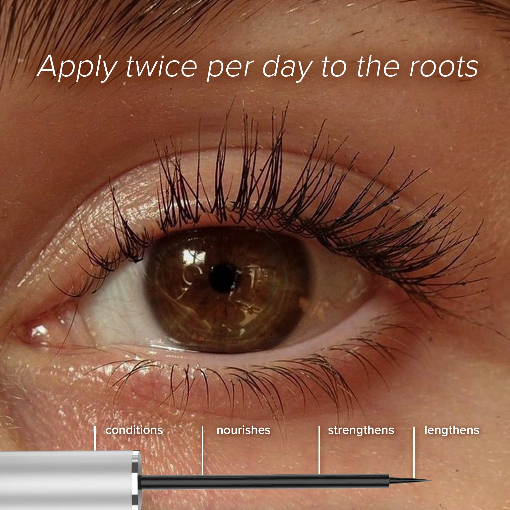 NYK1 LashForce Eyelash Growth Serum for Longer, Thicker & Fuller Lashes. 4-6 month usage - Image 9