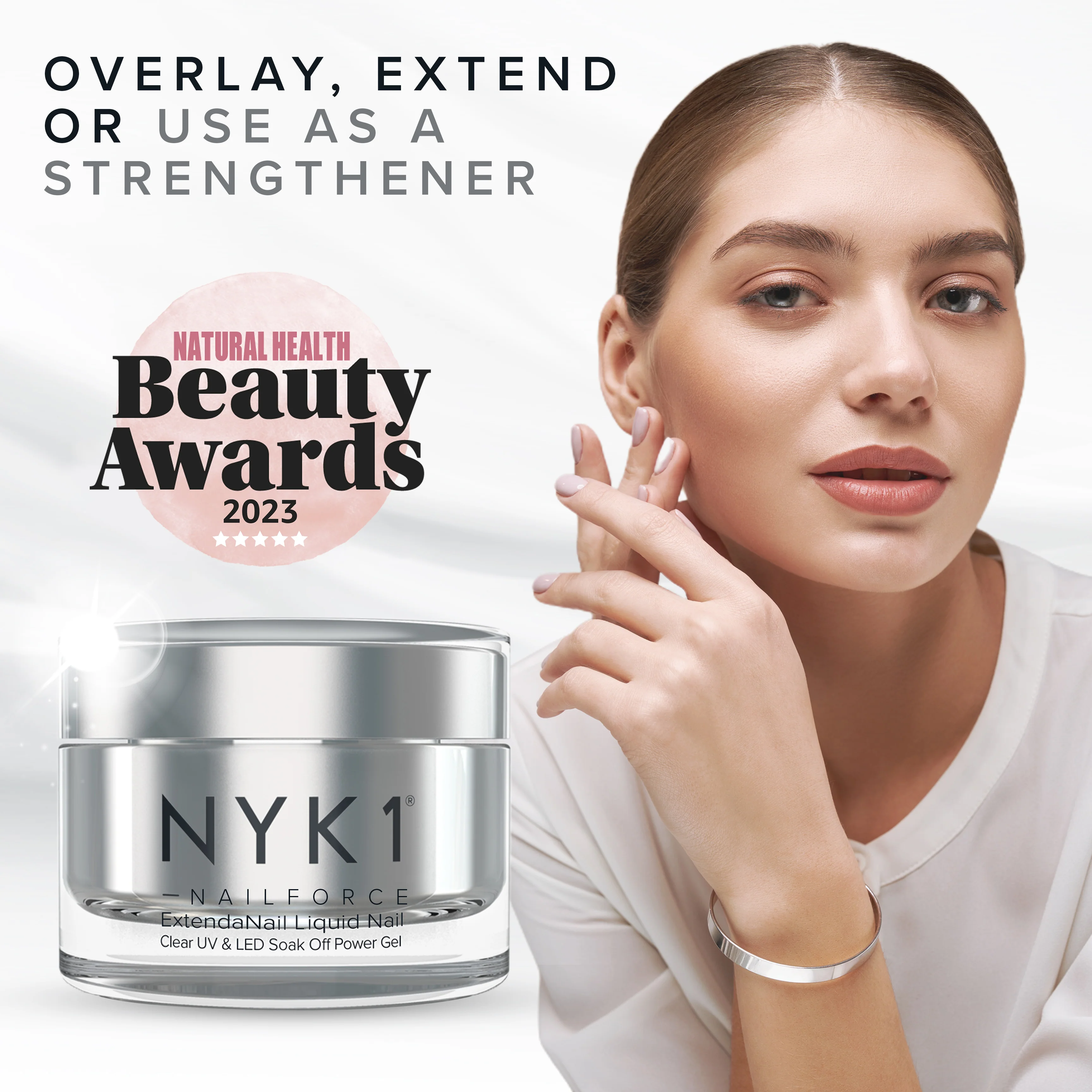 NYK1 NailForce Poly Builder Gel Nail Repair - Image 3