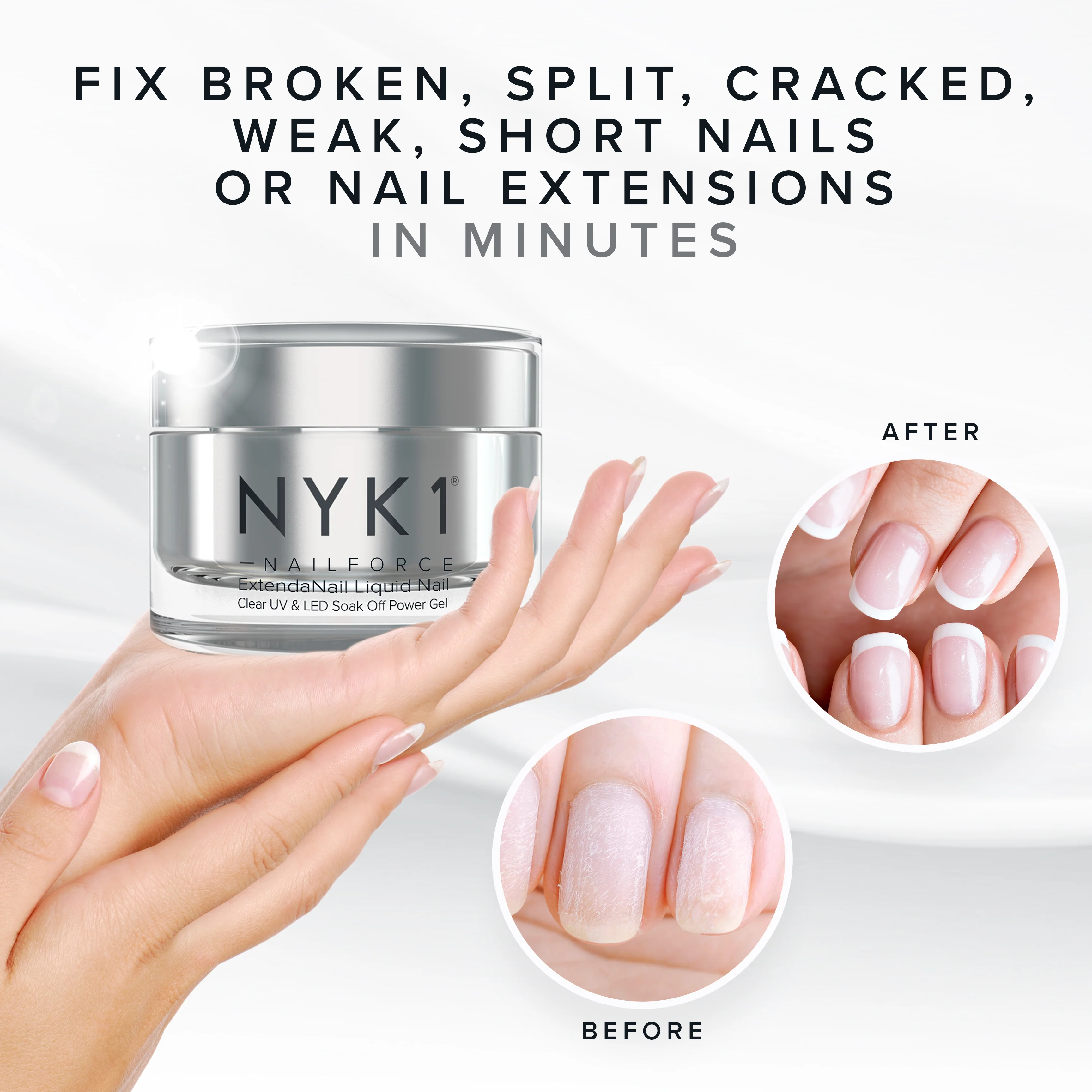 NYK1 NailForce Poly Builder Gel Nail Repair - Image 5
