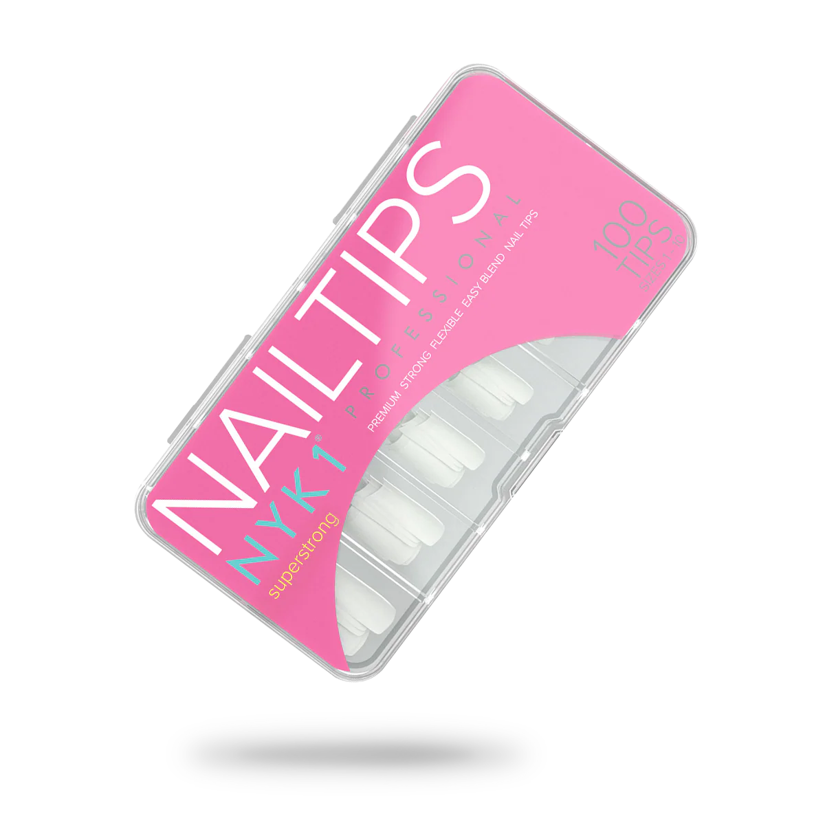 NYK1 Salon Professional Nail Tips (Natural / White) - Image 9