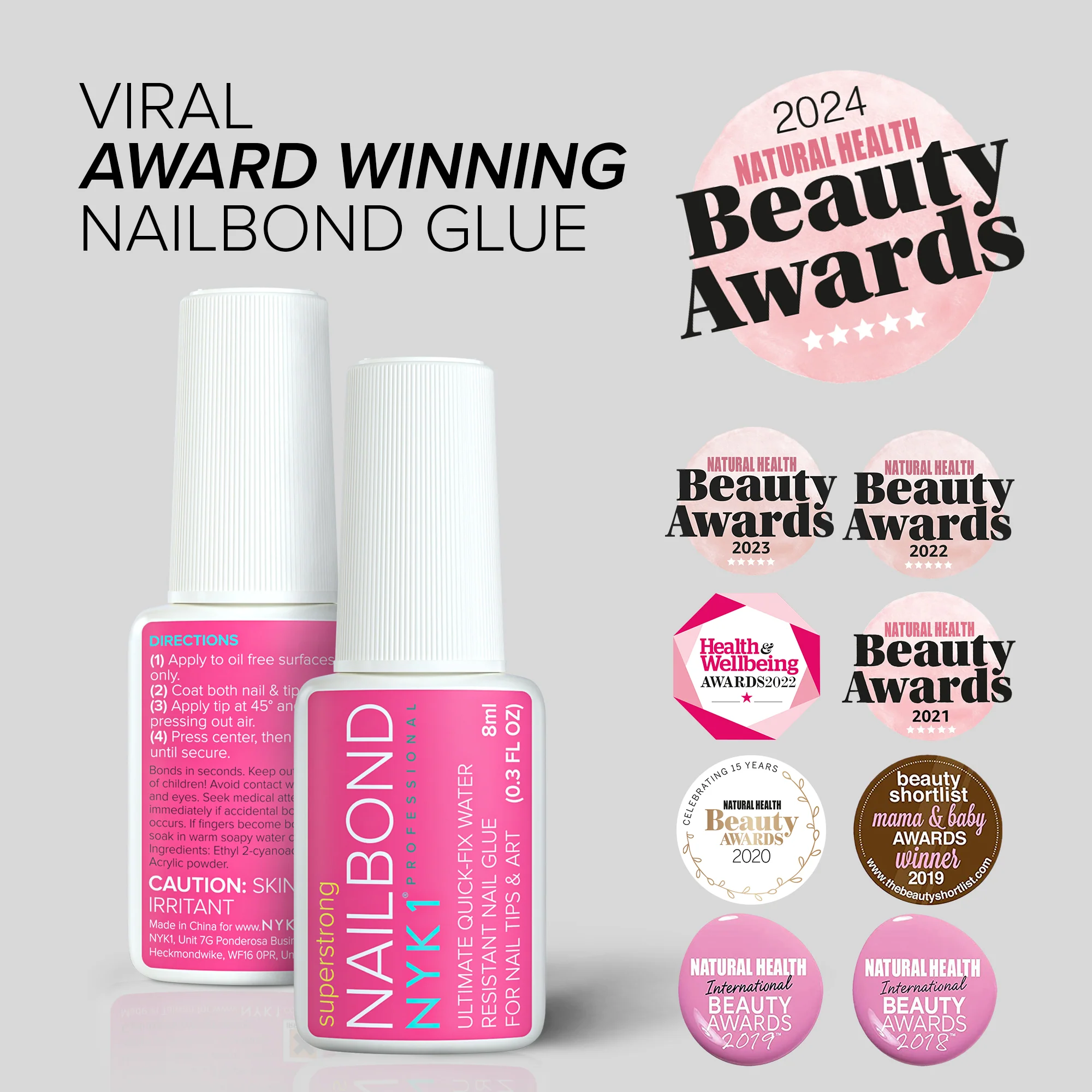 NYK1 NailBond Super Strong Nail Glue - Image 3