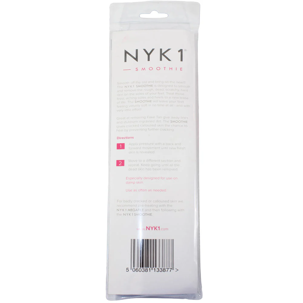NYK1 Smoothie Hard Skin Foot File - Image 4