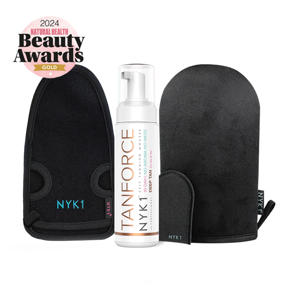 NYK1 TanForce Tan Invisible Body and Face Tanning Foam Mousse - Image 16