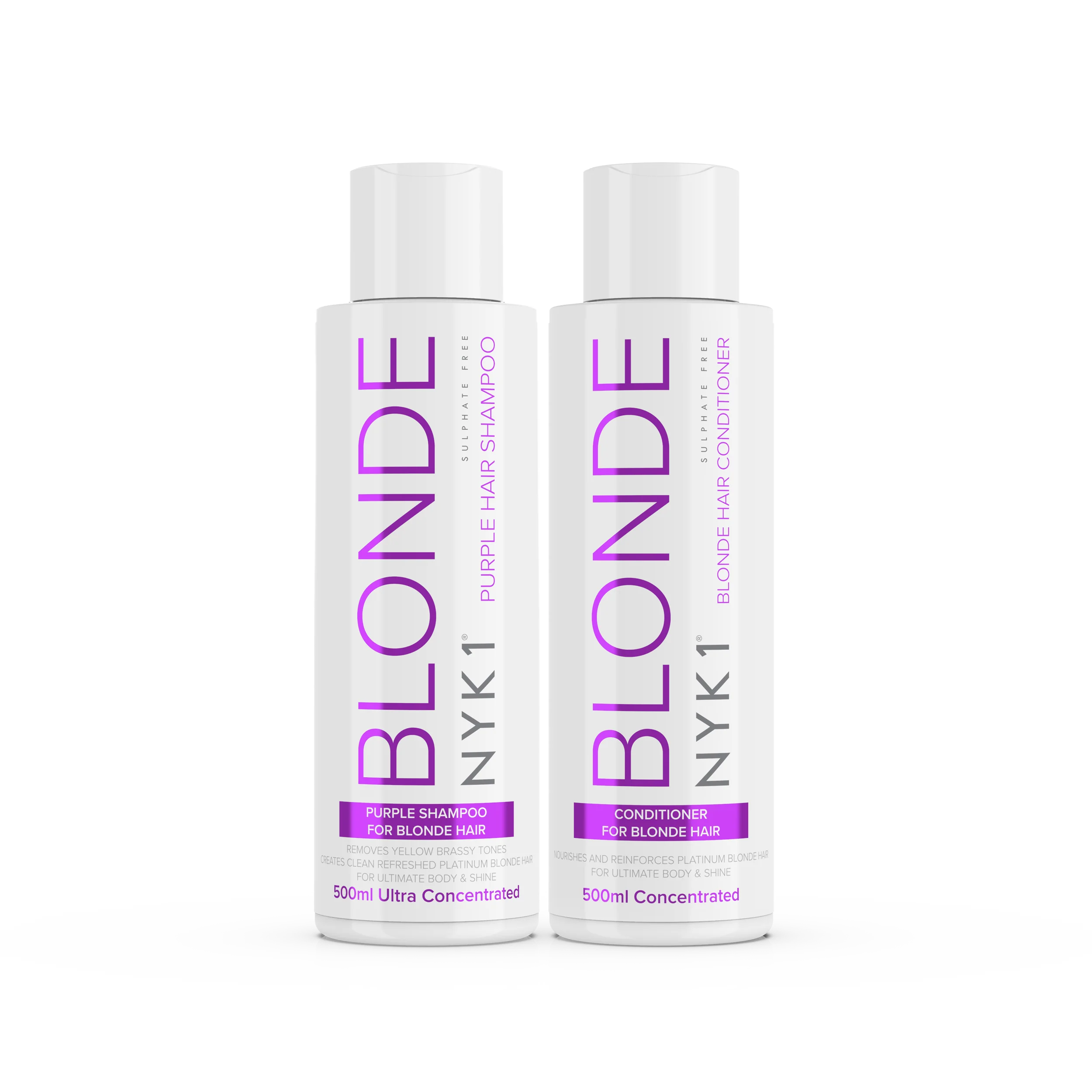 NYK1 Purple Shampoo & Conditioner For Blonde Hair Sulphate Free - Image 12